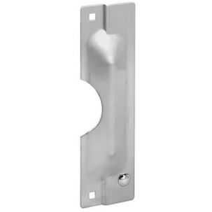 Rockwood 320CL-US32D 3" x 11" Cylindrical Lock Latch Protector In Satin Stainless Steel Finish