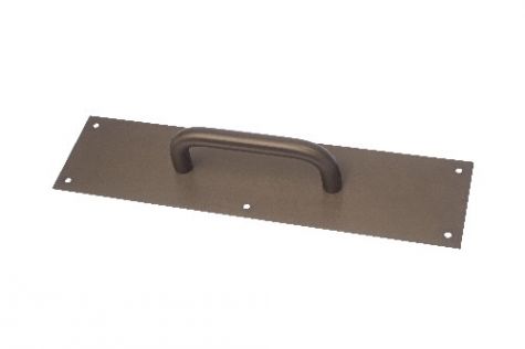 Rockwood 106 x 70C-US10B 3/4" D x 5-1/2" CTC Pull Plates in Satin Oxidized Bronze, Oil Rubbed
