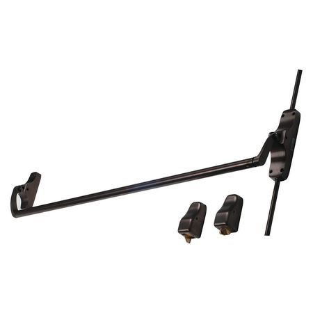 Von Duprin 8827EO10B3 3' Surface Vertical Rod Push Bar Exit Device; Oil Rubbed Bronze Finish