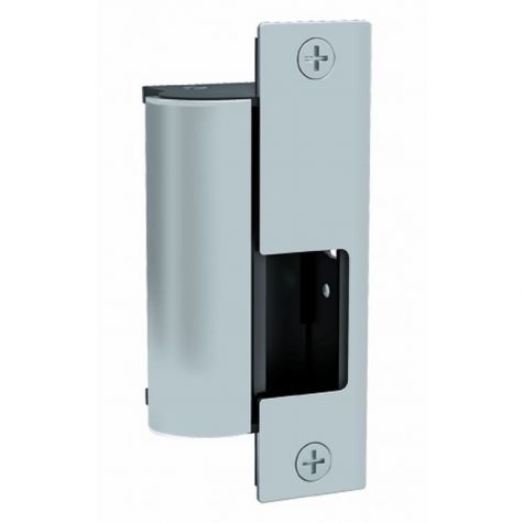 Assa Abloy Electronic Security Hardware - Hes 1006CLB630 12VDC / 24VDC Complete Latchbolt Electric Strike Body Satin Stainless Steel Finish