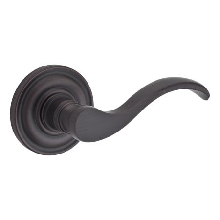 Baldwin Reserve Privacy Curve Lever and Traditional Round Rose with 6AL Latch and Dual Strike Venetian Bronze Finish