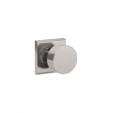 Montana Forge Contemporary Knob Option 3 And Rosette Option 5 (Choose Finish, Choose Function)