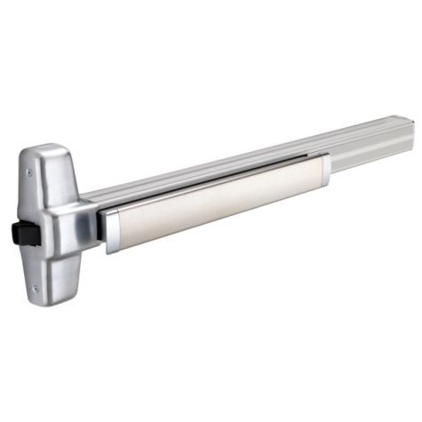 Von Duprin AXCD99EO26D3 Accessible Device Cylinder Dogging 3' Grooved Case Rim Exit Device; Satin Chrome Finish